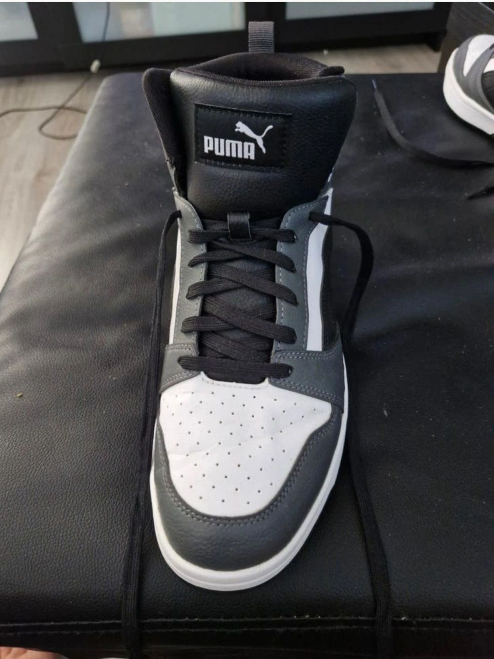Puma Rebound Joy Sneakers - Zwart, Wit, Grijs